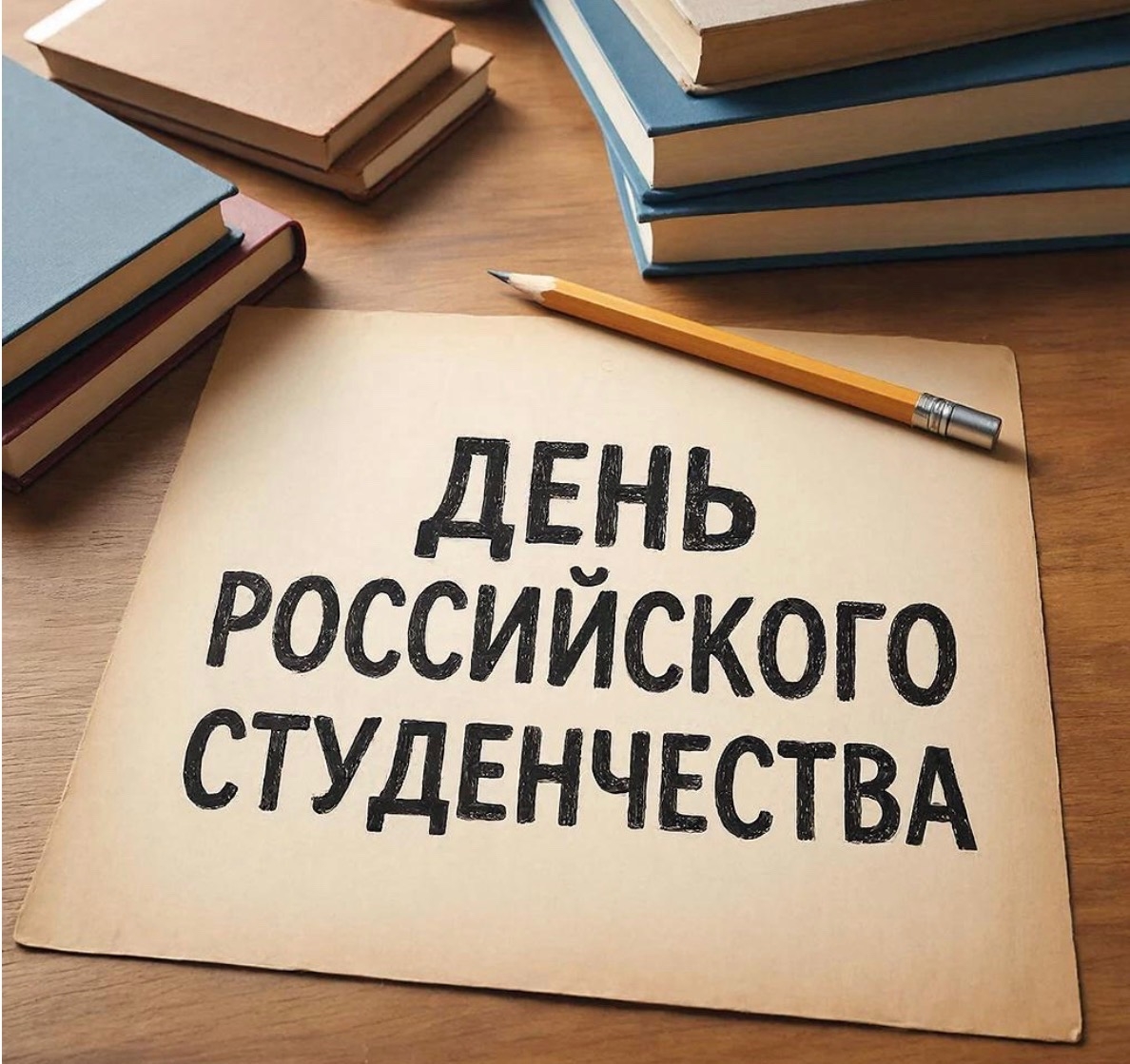 Поздравление с Днём российского студенчества