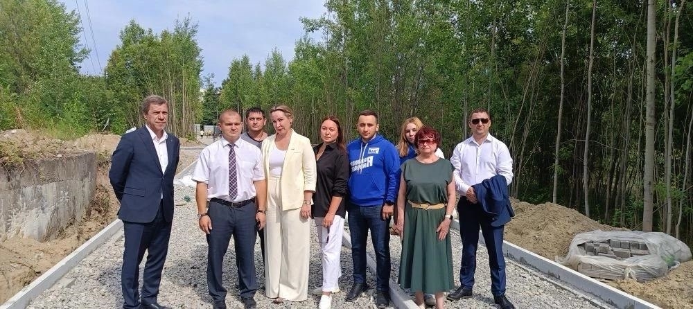 Эксперты партийного десанта оценили набережную «Саймы»